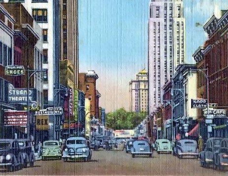 Strand Theatre - Old Postcard (newer photo)